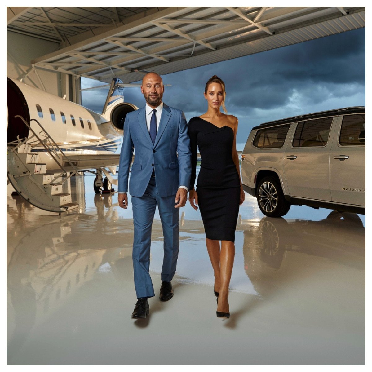 Derek Jeter and Hannah Jeter live a jet-setting lifestyle. Photo: @hannahbjeter/Instagram