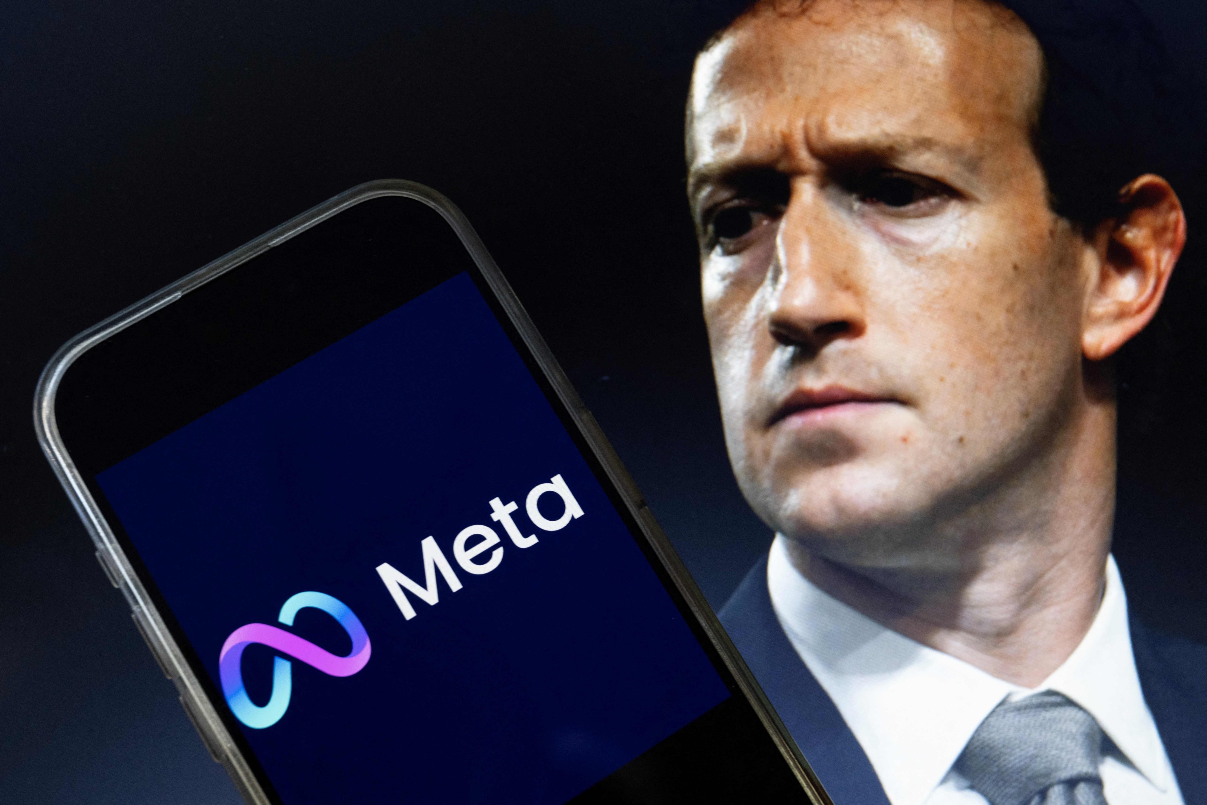 Meta Platforms chief executive Mark Zuckerberg said the company will significantly expand its artificial intelligence teams. Photo: AFP