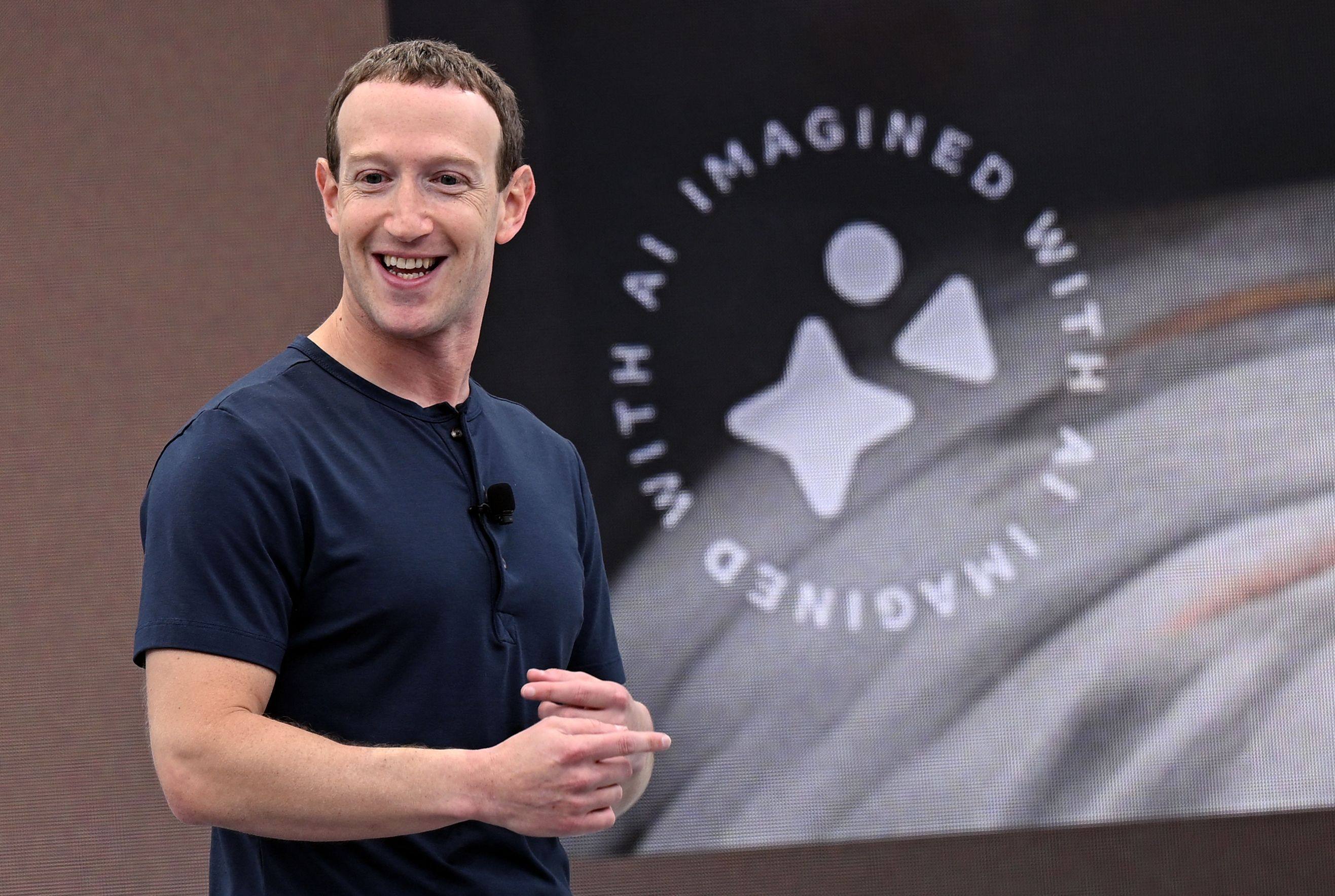 Meta founder and CEO Mark Zuckerberg. He, Meta executive Joel Kaplan and former 
chief operating officer Sheryl Sandberg are painted as “careless human beings” in an “explosive” book by a former Meta executive out this month. Photo: AFP