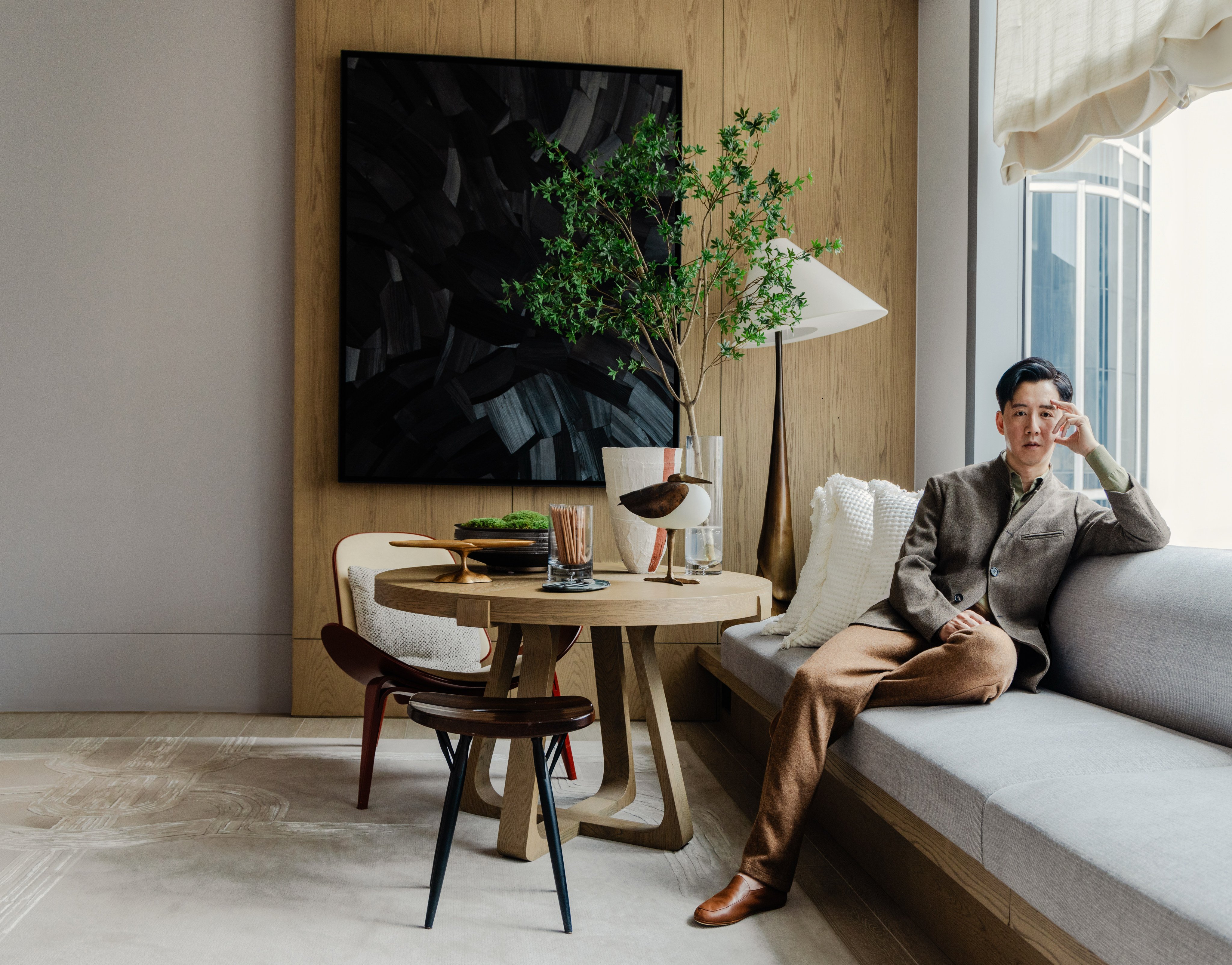 André Fu in his office in Hong Kong. Photo: Jocelyn Tam