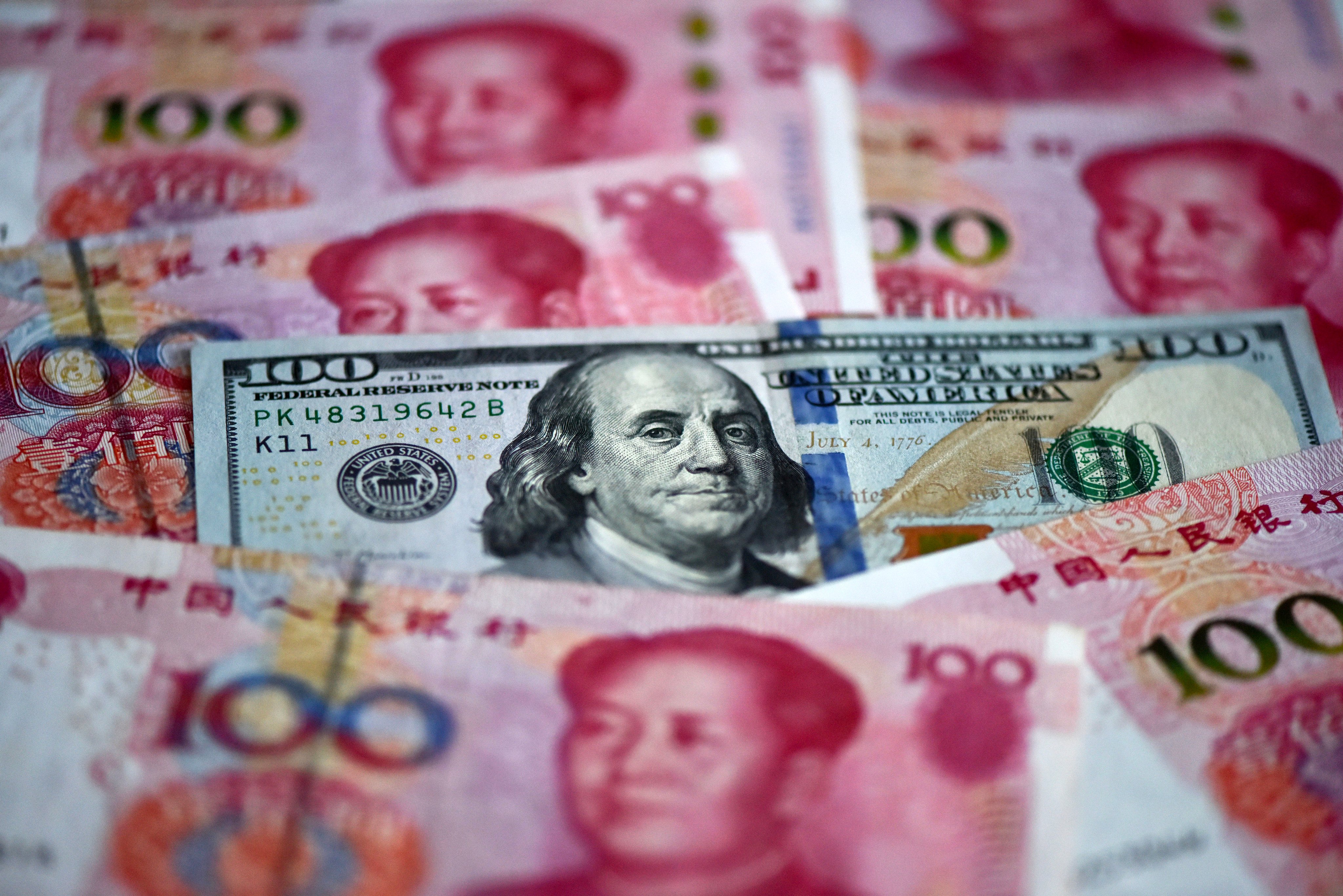China aims to reduce its reliance on the dollar-based global financial system amid its trade war with the United States. Photo: CFOTO/Future Publishing via Getty Images