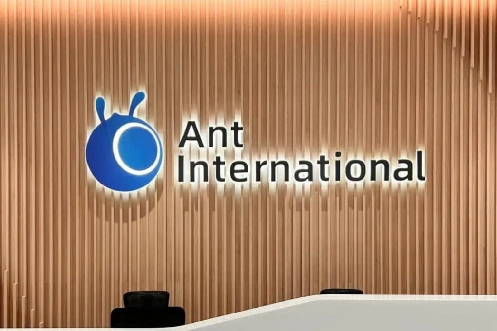Ant International signage seen at one of its offices. Photo: Handout