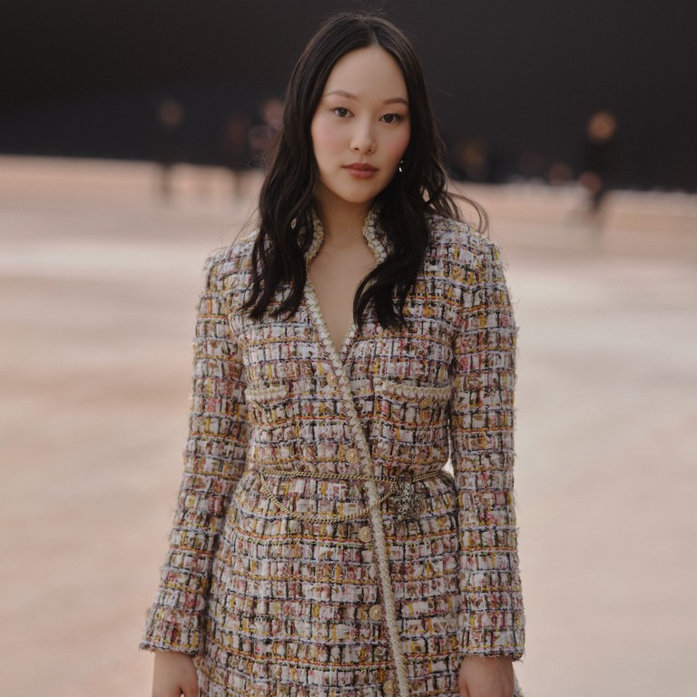 Latest love interest in season 4 of Netflix’s Bridgerton, Yerin Ha, comes from a family of actresses – and Chanel lovers – as she explains on the sidelines of the Chanel autumn/winter 2025 show at Paris Fashion Week. Photo: Handout